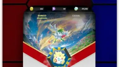 Capture d'écran de Pokémon TCG Live 1