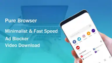Capture d'écran de Pure Web Browser-Ad Blocker 6