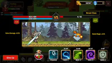Capture d'écran de The Dark RPG: 2D Pixel Game 1
