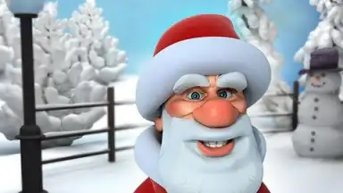 Capture d'écran de Talking Santa 4