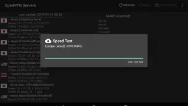 Capture d'écran de VPN Servers 4