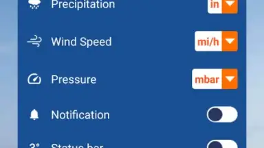 Capture d'écran de Weather Forecast 6