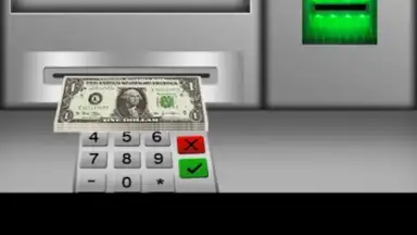 Capture d'écran de Atm Cash and Money Simulator 1