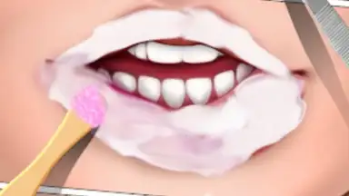 Capture d'écran de ASMR Doctor Makeup Salon games 2