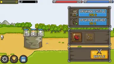 Capture d'écran de Grow Castle 10
