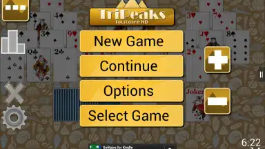 Capture d'écran de TriPeaks Solitaire HD 2
