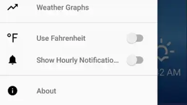 Capture d'écran de Free Weather Forecast 2