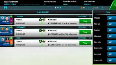 Capture d'écran de Soccer Manager 2021 8