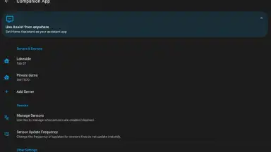 Capture d'écran de Home Assistant 2