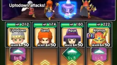 Capture d'écran de Dragon Quest of the Stars 7