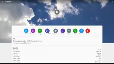 Capture d'écran de VidTrim - Video Editor 6