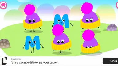 Capture d'écran de Bini ABC Games! Phonics 4 Kids 14