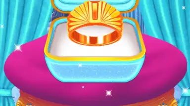 Capture d'écran de Ice Queen Makeup Dress Up 1