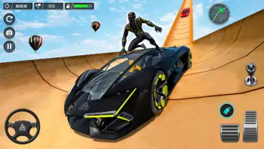 Capture d'écran de Superhero Car Stunt- Car Games 6