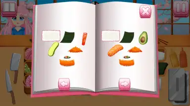 Capture d'écran de Sushi Making Game 2