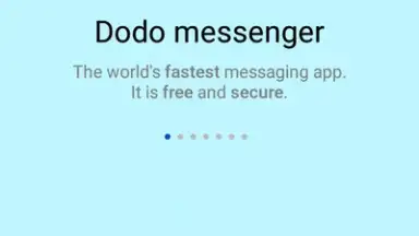 Capture d'écran de Dodo messenger 1