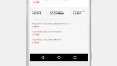 Capture d'écran de Sony Xperia Store 1
