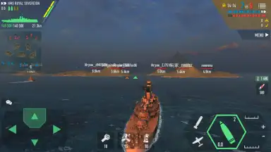 Capture d'écran de Battle of Warships 2