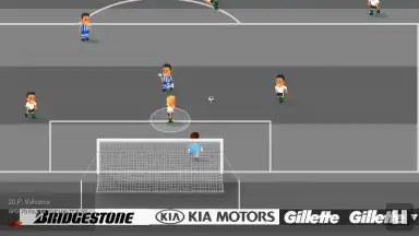 Capture d'écran de World Soccer Champs 6