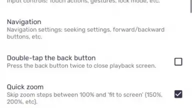 Capture d'écran de MX Player 10