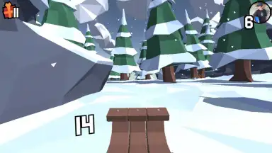 Capture d'écran de Sledge: Snow Mountain Slide 7