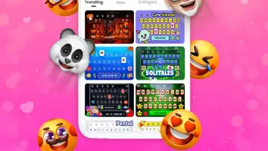 Capture d'écran de Emoji Keyboard Fonts & Themes 1