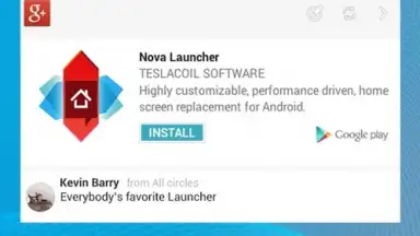 Capture d'écran de Nova Launcher 25
