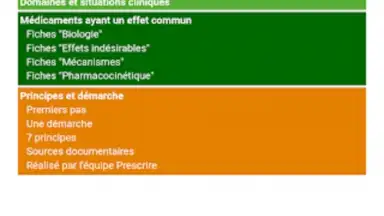 Capture d'écran de Application Prescrire 22