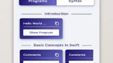 Capture d'écran de Swift Tutorial - Simplified 9