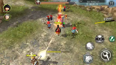 Capture d'écran de Heroes of Skyrealm 1