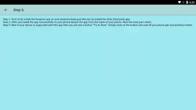 Capture d'écran de kingroot Root Pro Guide 3
