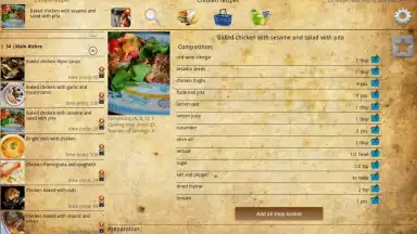 Capture d'écran de Chicken recipes 5