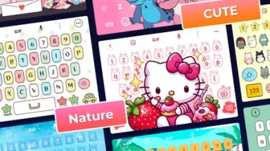Capture d'écran de Keyboard for WhatsApp : Stylish Fonts Keyboard 5