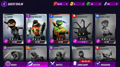 Capture d'écran de Ninja Turtles: Legends 10