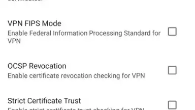 Capture d'écran de Cisco Secure Client 4