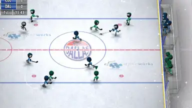 Capture d'écran de Stickman Ice Hockey 4