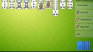 Capture d'écran de SolitaireSpiderHD 3