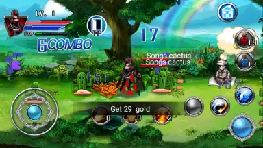 Capture d'écran de Death Dragon Knights RPG 1