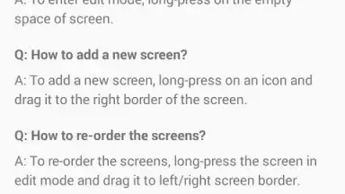 Capture d'écran de Galaxy S Launcher 1