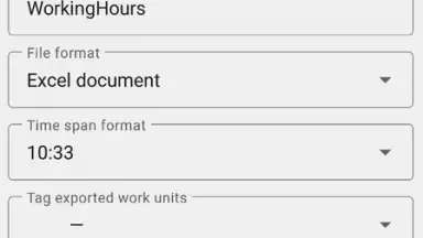 Capture d'écran de WorkingHours — Time Tracking 3