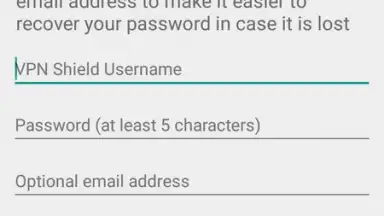 Capture d'écran de VPN Shield 5
