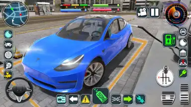 Capture d'écran de Electric Car Game Simulator 2