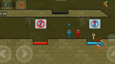 Capture d'écran de Red and Blue Stickman 6