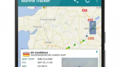 Capture d'écran de Marine Radar 3