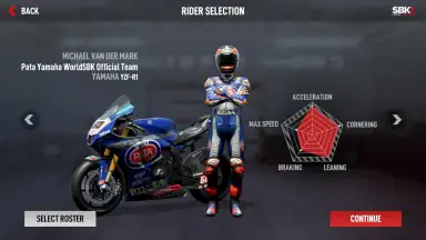Capture d'écran de SBK Official Mobile Game 1