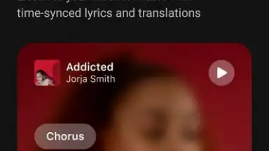 Capture d'écran de Musixmatch 2