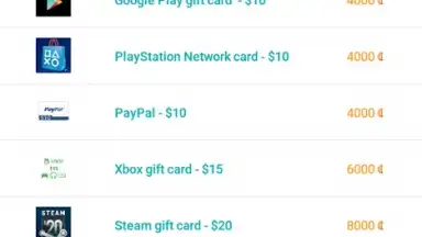 Capture d'écran de GoAppCash 2