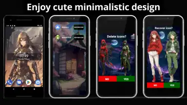 Capture d'écran de Anime launcher KawaiDroid 4