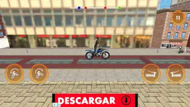 Capture d'écran de London City Motorbike Stunt Riding Simulator 11