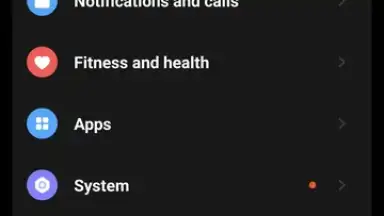 Capture d'écran de Mi Fitness (Xiaomi Wear) 2